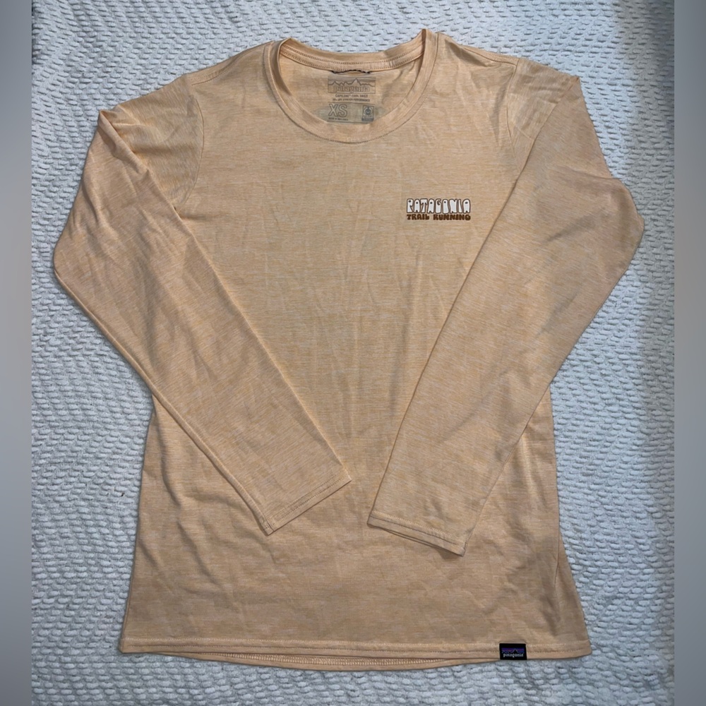Patagonia Cream Long Sleeve Shirt